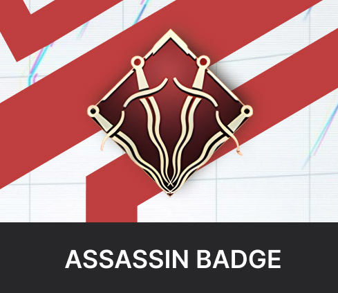 Assassin Badge Boost | 100 Games with 5+ kills